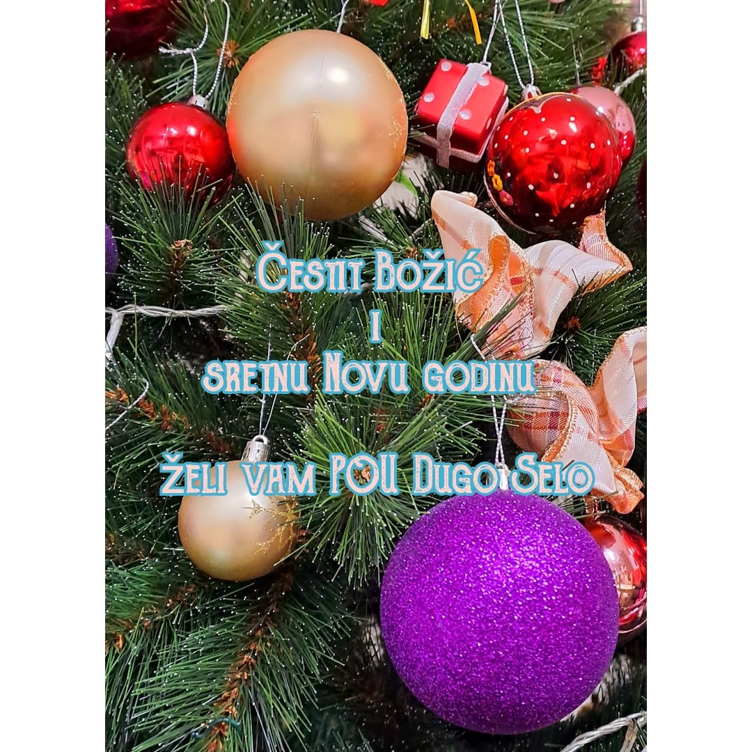 Čestit Božić i sretna Nova godina!